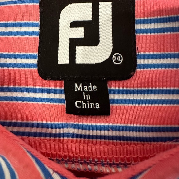 Foot Joy Golf Polo Size XXL Gently Worn - Picture 4 of 5